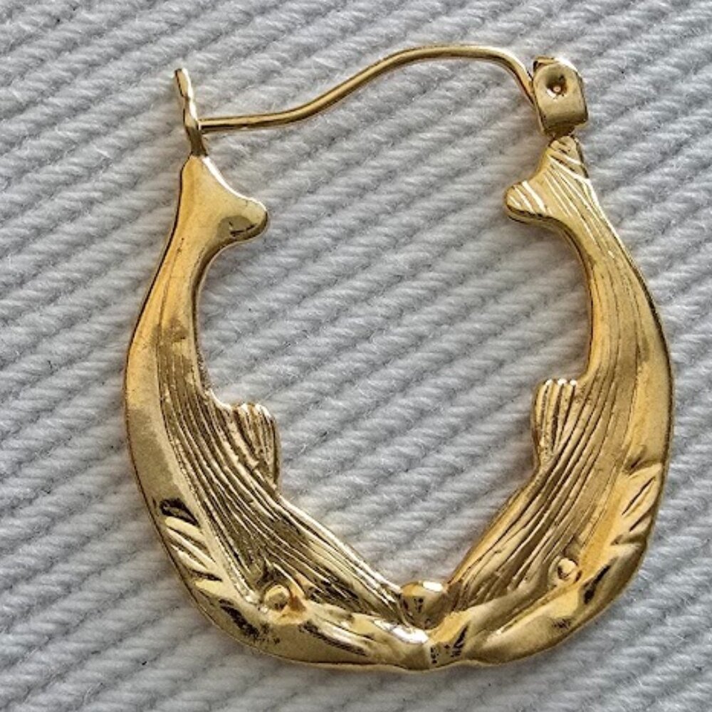 ONE single earring - Horoscope Zodiac Pisces Fish Earring